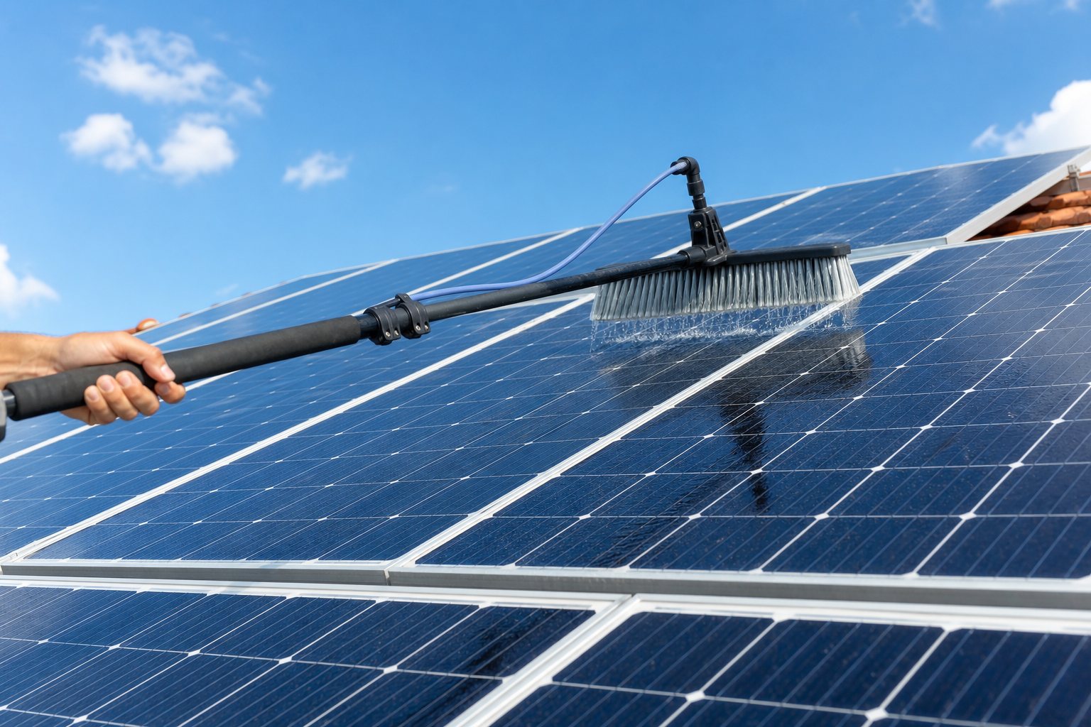 Solar panel detail
